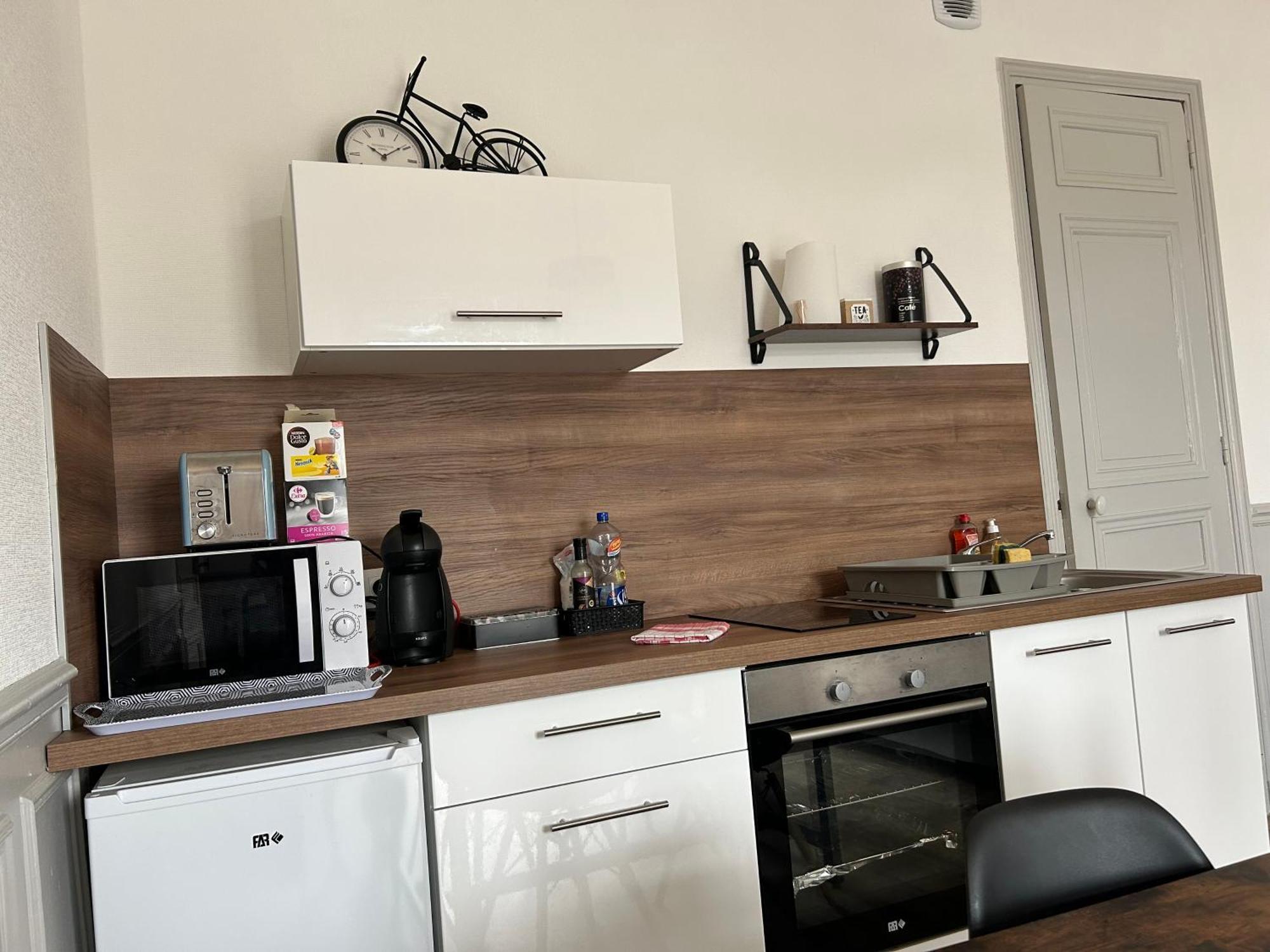 Appartement F1, Refait A Neuf, 150M De La Plage 东维尔莱班 外观 照片